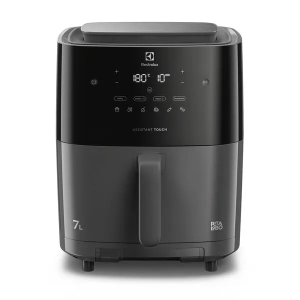 Air Fryer Electrolux Por Rita Lobo 7l Digital Cinza Exper...