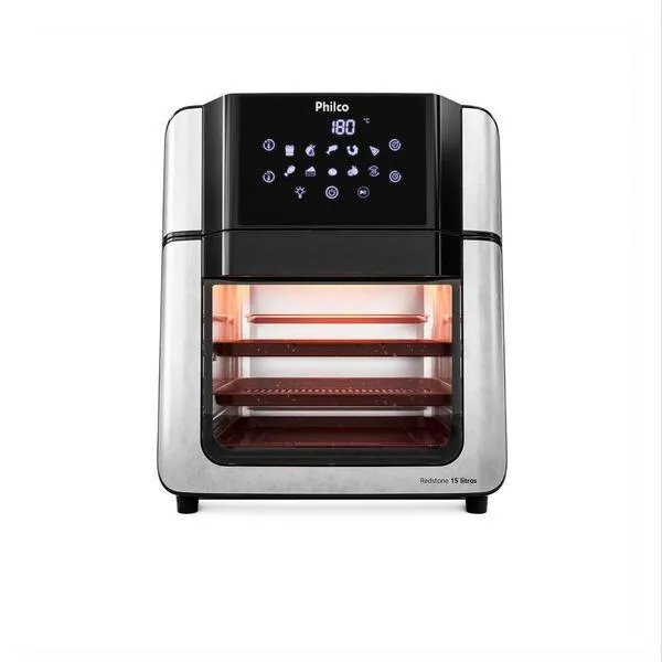Air Fryer Oven Philco 15l Painel Digital Paf15a 127v