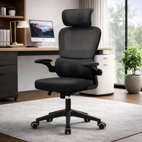BlidShop Cadeira de Escritório Ergonômica Florença, Tela ...