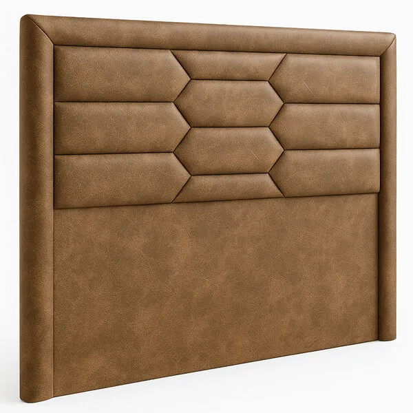 Cabeceira Cama Box Casal 140 Cm Roma Corano Caramelo - Nexta