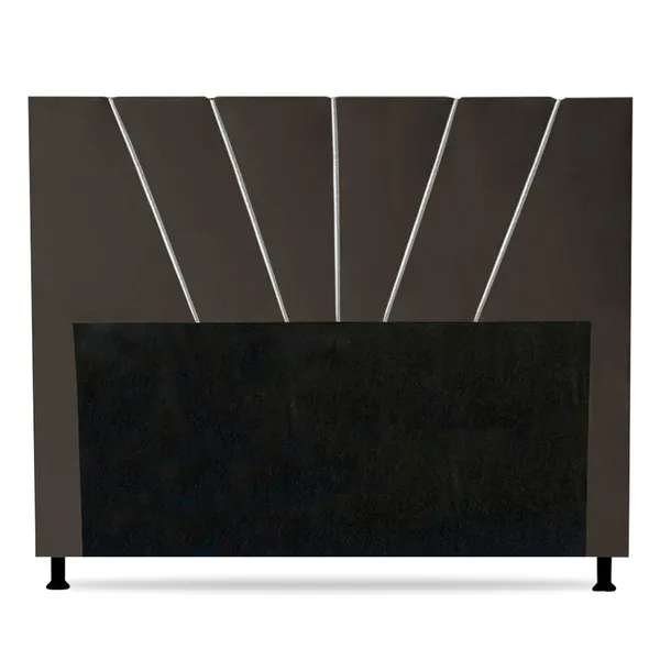 Cabeceira Cama Box Casal King Size Dallas 195cm Corano Ma...