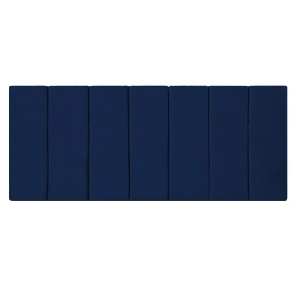 Cabeceira Estofada Módulo Para Cama Box Casal/Queen Azul