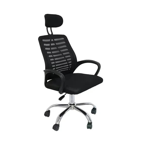 Cadeira De Escritório Presidente Tela Mesh Cádis Preto