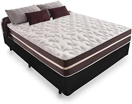 Cama Box Casal Colchão De Molas - Anjos - Classic Super...