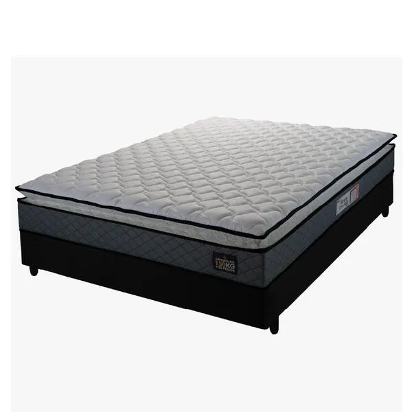 Cama Box Casal Colchão Espuma D33 Pillow Top Millenium 13...