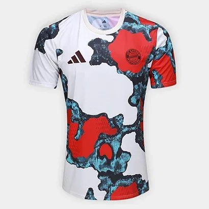 Camisa Bayern de Munique 25/26 Apresentação Adidas Mascul...