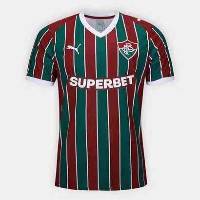 Camisa Fluminense I 26/27 s/n Torcedor Puma Masculina - M...