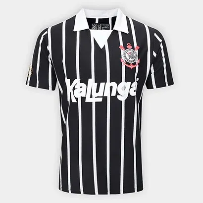 Camisa Polo Corinthians Retrô Masculina - Masculino