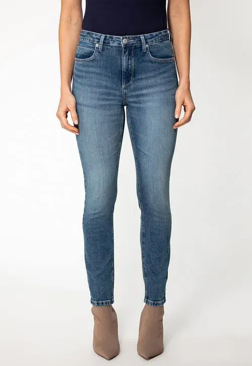 Camiseta Guess Atelier Seda Azul Certificada