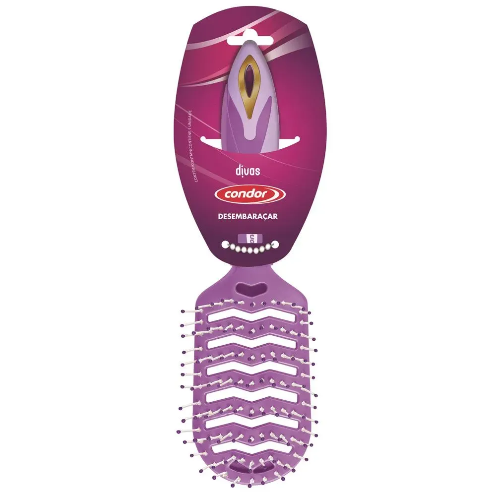 Escova de Cabelo Condor Divas Mila para Penteado