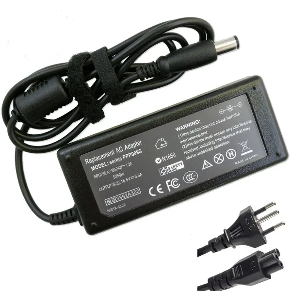 Fonte Para Notebook Hp Compaq Cq40-714br Cq40-312b Compat...