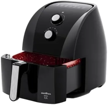 Fritadeira Air Fryer Britânia 5,5L 1500W Redstone