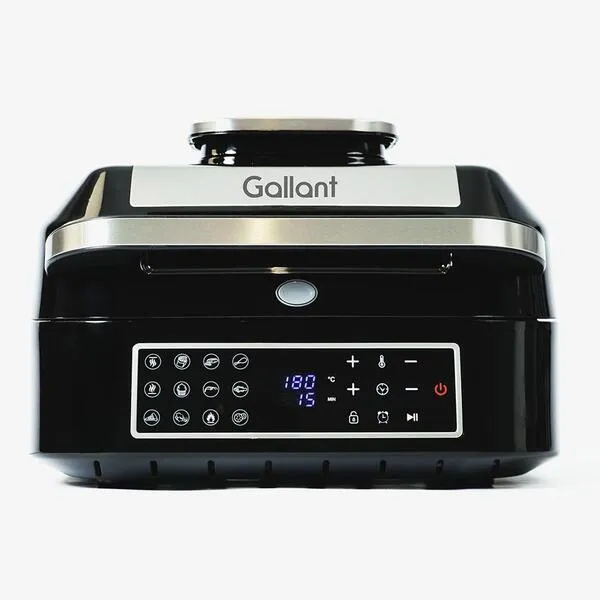 Fritadeira Elétrica Air Fryer 12 Em 1 Barbecue Gallant 6,...