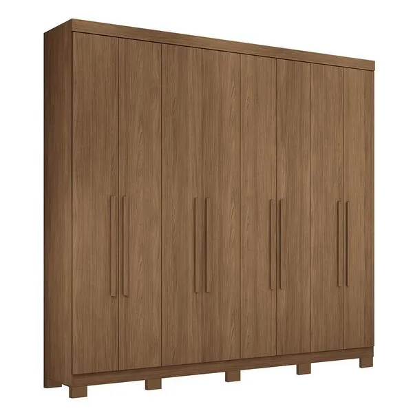 Guarda Roupa Casal Master New 8.4 8 Portas Com Pés - Sant...