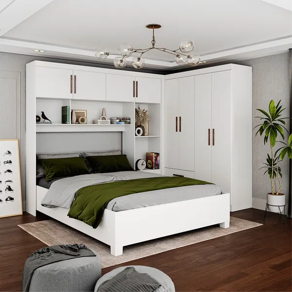 Guarda-roupa Casal Modulado 4 Portas Hercules 4 Portas 4 ...