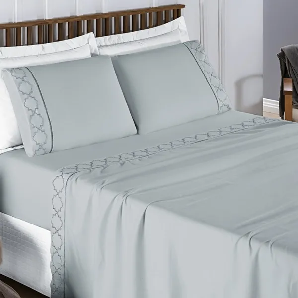 Jogo De Lençol Casal Padrão Infinity Micropercal 300 Fios...