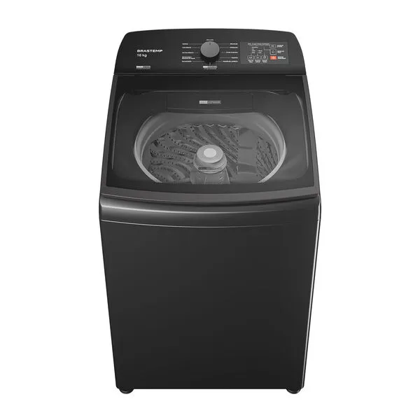 Máquina De Lavar Brastemp 16kg Cinza Platinum Com Ciclo Tira