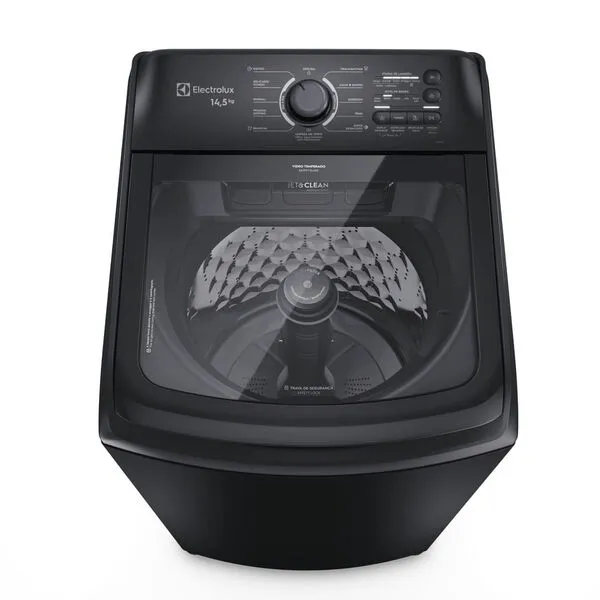 Máquina De Lavar Electrolux 14 5kg Preta Efficient Cesto ...