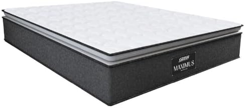 Colchão Casal Queen Molas Ensacadas Pillow Top Maximus 15...