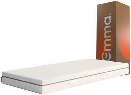 Colchão Solteiro Emma Duo Comfort – 88x188x18 cm, Confort...