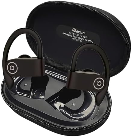 Fone de Ouvido Bluetooth 5.4, IPX5 à Prova D'Água, 45h de...