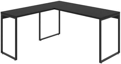 Mesa de Escritório em L Estilo Industrial 1,50mX1,50m Kua...