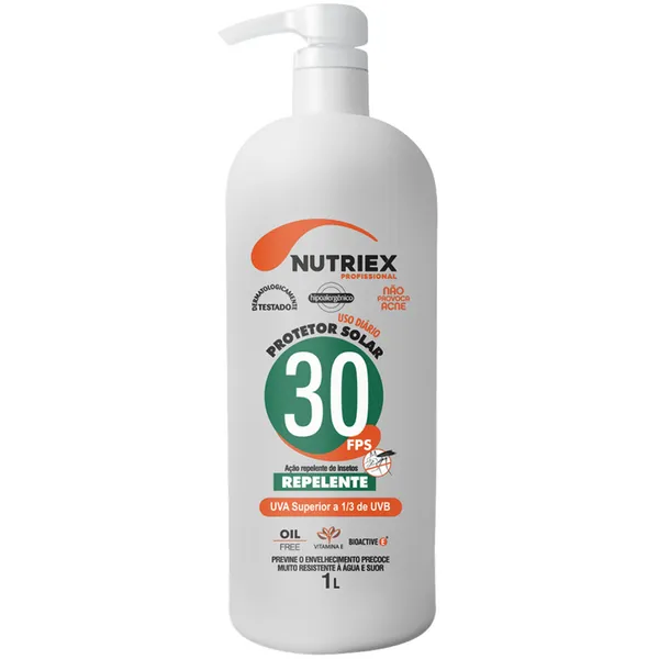 Protetor Solar Fps 30 Corporal Repelente Profissional 1 L...
