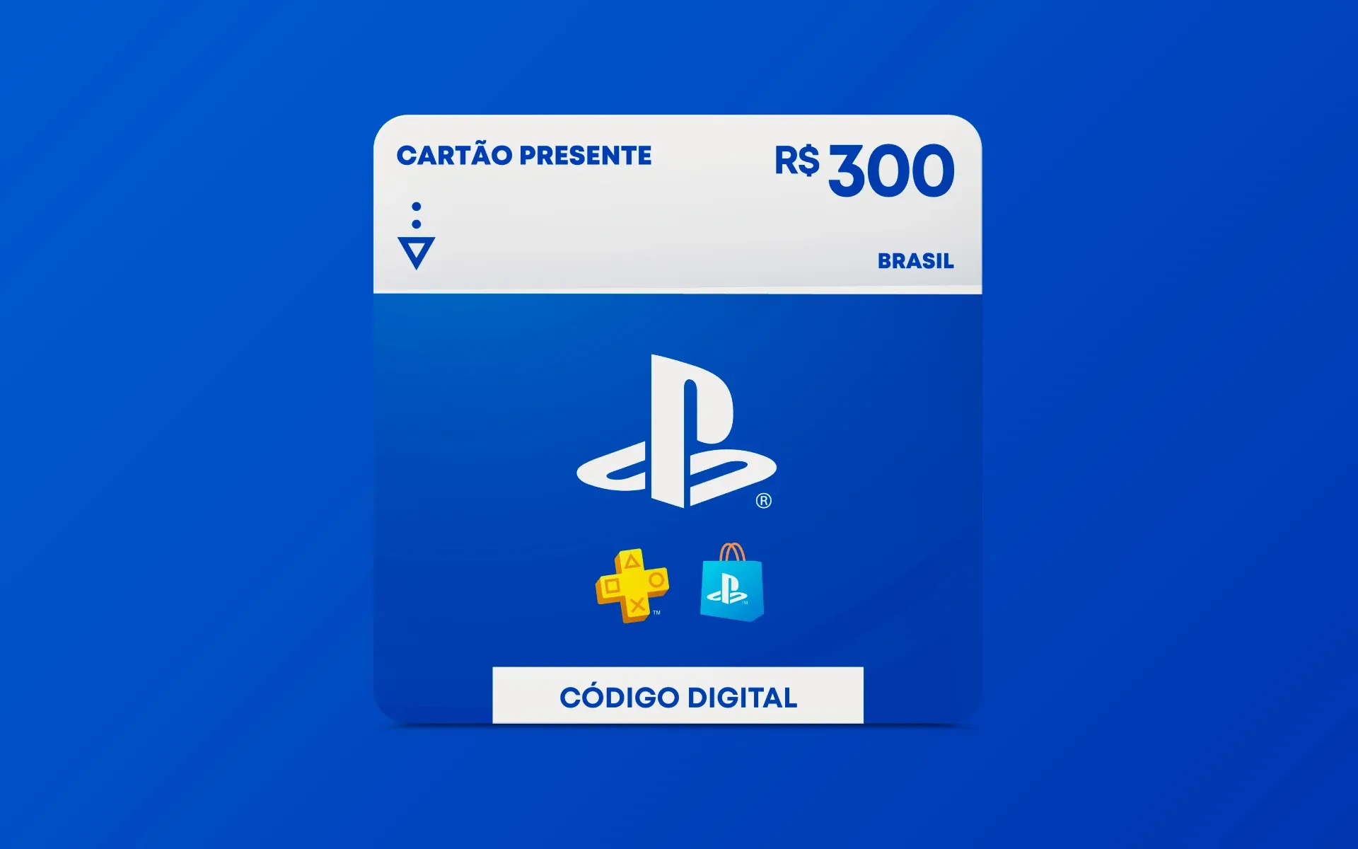 R$300 Gift Card PlayStation Store - Cartão Presente [Excl...