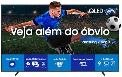 Samsung Vision AI TV 55 polegadas QLED 4K