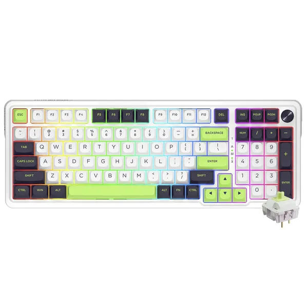 Teclado Gamer Mecânico Redragon K686wbg-rgb-max Eisa Max ...
