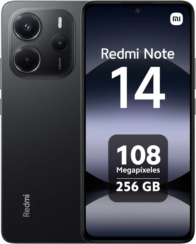 Xiaomi Redmi Note 14 Midnight Black Snapdragon 8GB RAM